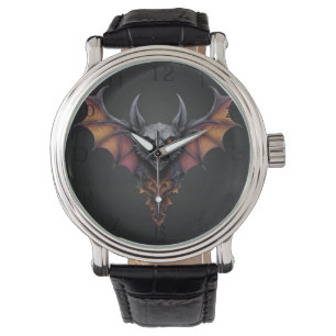 "Mitternachtsfehler: Tinte Zeichn eines Beängstige Armbanduhr
