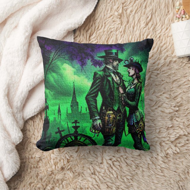 Mitternachtsfest (SteamPunk): Kissen (Decke)