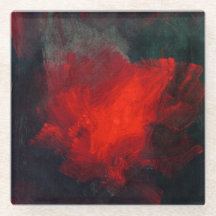 Mitternachtsfeuer-Untersetzer