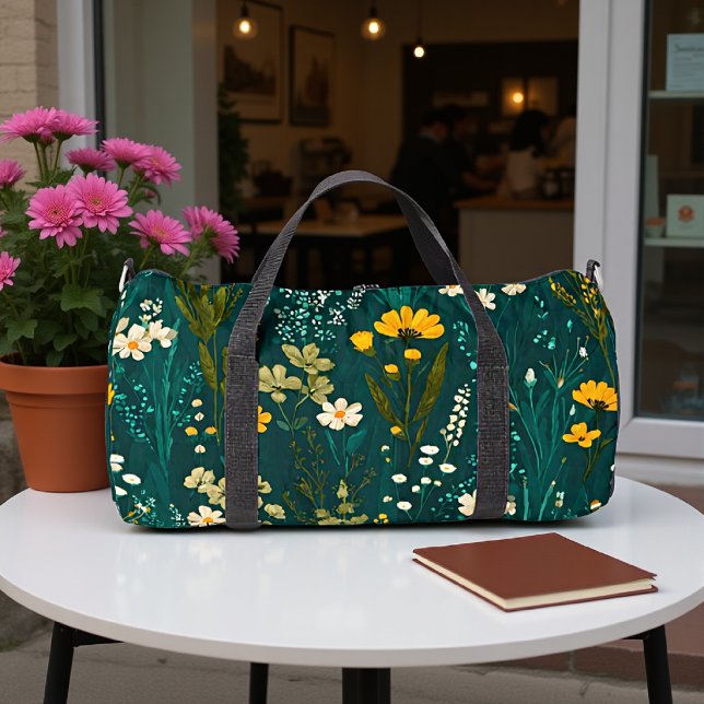 Mitternachtsgarten Duffle Bag (Von Creator hochgeladen)