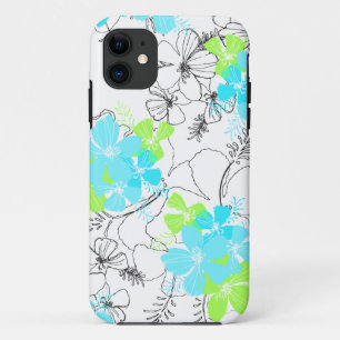 Mitternachtsgarten Hawaiianischer Hibiskus iPhone Case-Mate iPhone Hülle