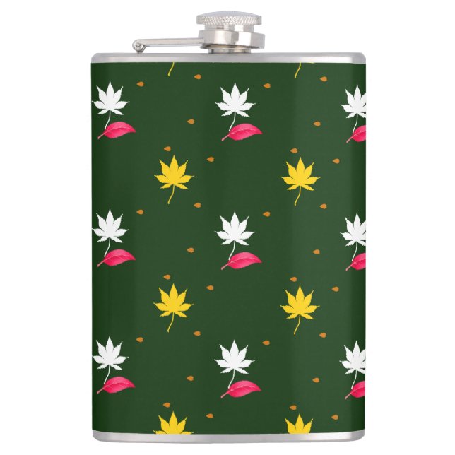 Mitternachtsgedichte Weihnachten Flachmann (Vorderseite)