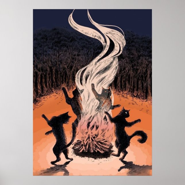 Mitternachtsgelage Poster (Vorne)