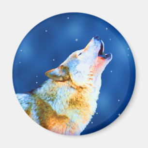 Mitternachtsheulen Magnet