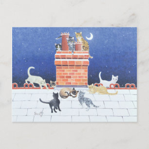 Mitternachtskrankheit Postkarte