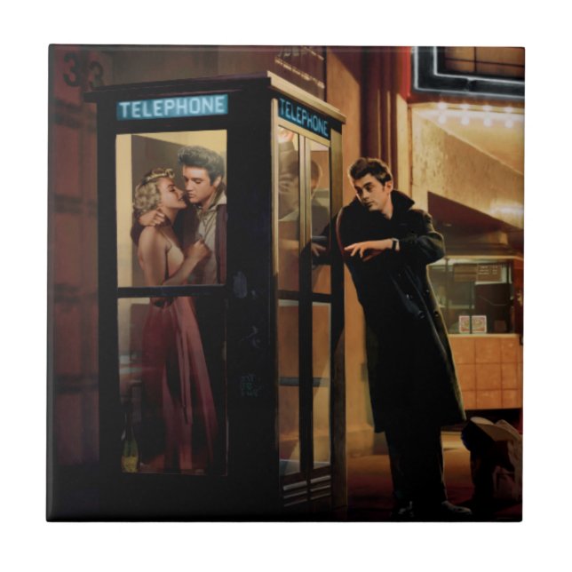 Mitternachtsmatinee Fliese (Vorderseite)