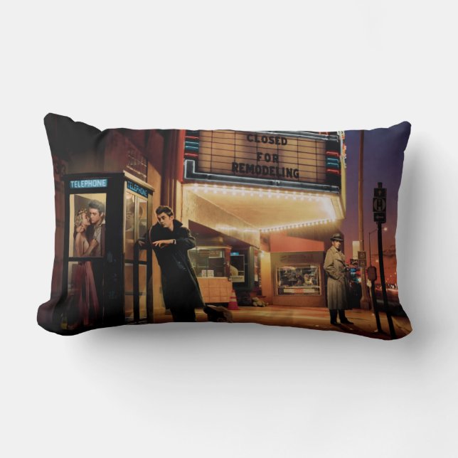 Mitternachtsmatinee Lendenkissen (Vorderseite)