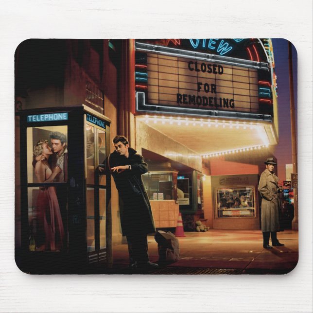 Mitternachtsmatinee Mousepad (Vorne)