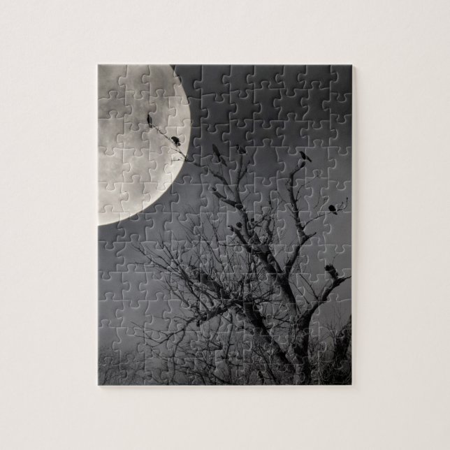 Mitternachtsmond Puzzle (Vertikal)