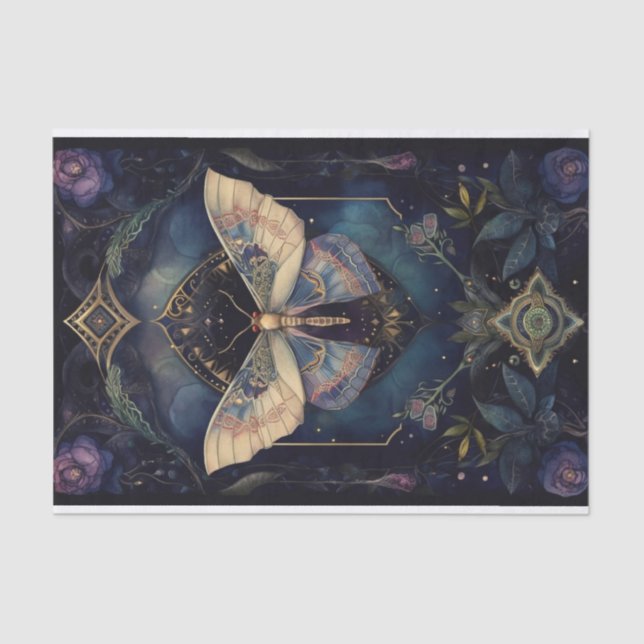Mitternachtsmoth 2 seidenpapier (Vorderseite)