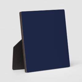 Mitternachtsnavyblau einfarbig fotoplatte