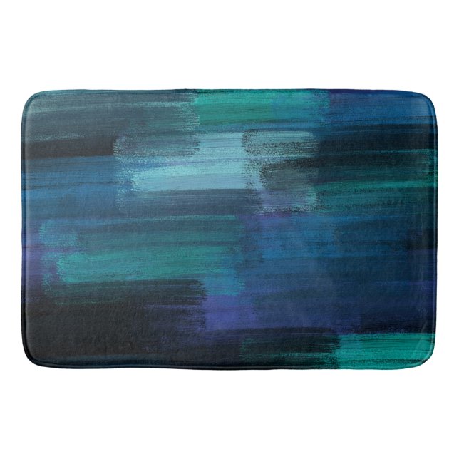 Mitternachtsozean Badematte (Vorderseite)