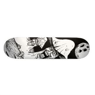Mitternachtspilze Skateboard