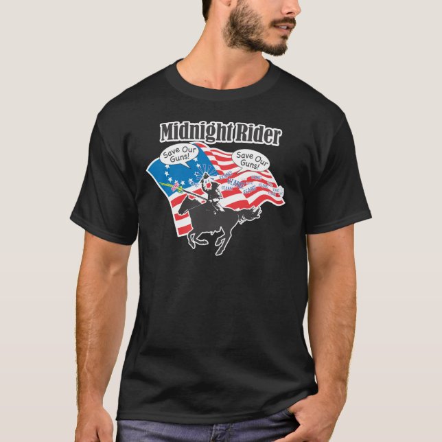 Mitternachtsreiter T-Shirt (Vorderseite)