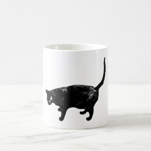 Mitternachtsspaziergänge beginnen gemütliche Morge Kaffeetasse