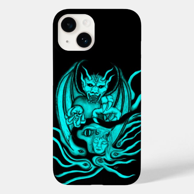 Mitternachtstraum - Devils Case-Mate iPhone Hülle (Rückseite)