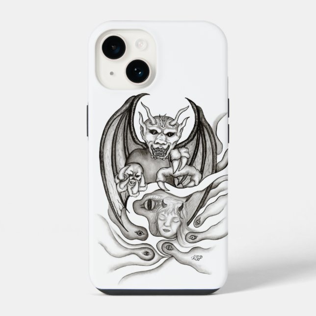 Mitternachtstraum - Devils iPhone Hülle (Rückseite)