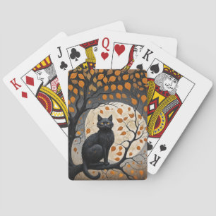 Mitternachtswächter unter dem Herbstmond Spielkarten