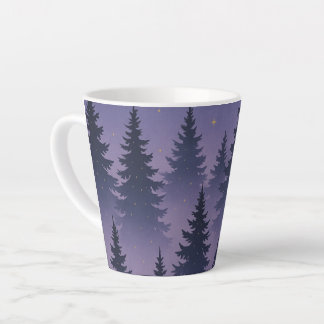Mitternachtswald unter den Sternen – Kiefer Milchtasse