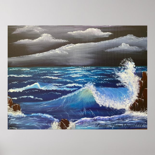 Mitternachtswelle Poster (Vorne)