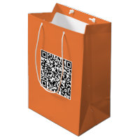 Mittlere Bag mit QR-Code für die Werbeaktion von M
