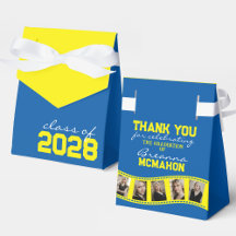 Mittlere blaue und gelbe Filmstreifen