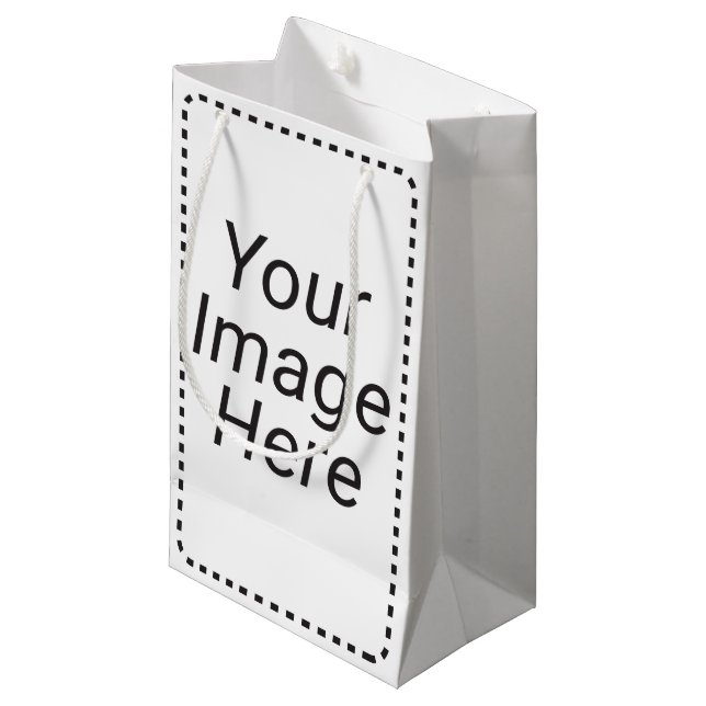 Mittlere Geschenk-Tasche Kleine Geschenktüte (Vorderseite Schrägansicht)