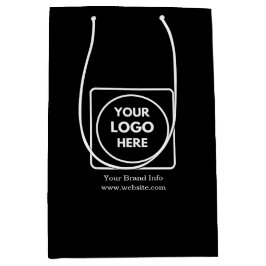 Mittlere Geschenktasche | Logo für Unternehmen Geschenktüte