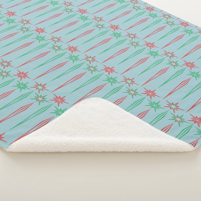 Mittlere Mod Icicles Sherpa Blanket (3 Größen) Sherpadecke (3/4)