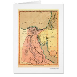 Mittlere Osten-Ägypten-Karte - 1800