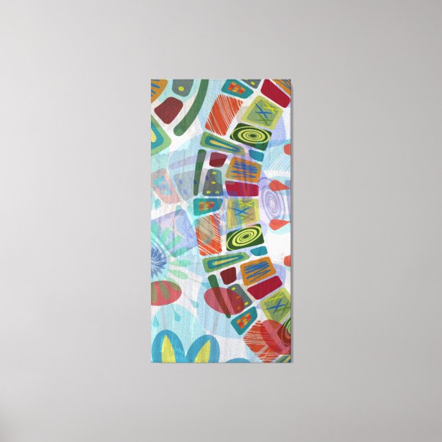 Mittlere Panels III Leinwanddruck (Vorderseite)