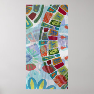 Mittlere Panels III Poster