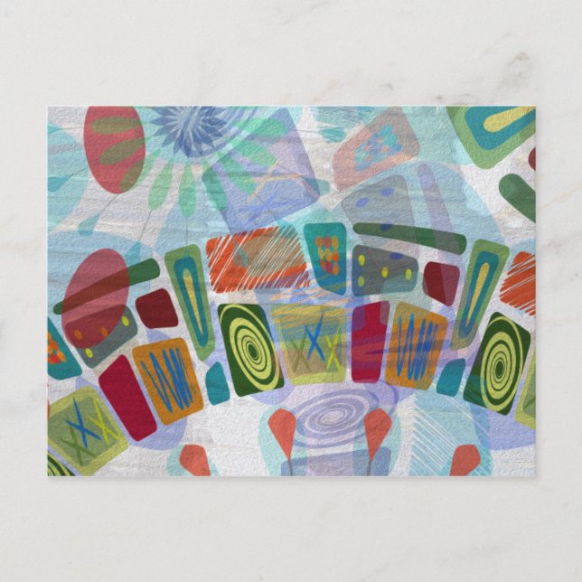 Mittlere Panels III Postkarte (Vorderseite)