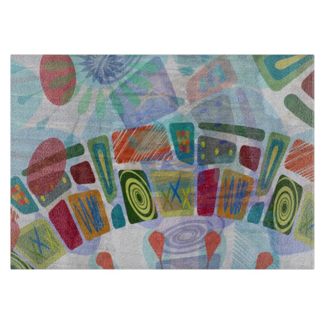 Mittlere Panels III Schneidebrett (Vorderseite)