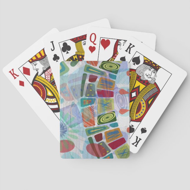 Mittlere Panels III Spielkarten (Rückseite)