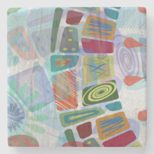 Mittlere Panels III Steinuntersetzer