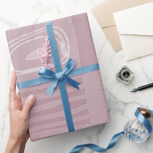 Mittlere Pastell-Afrozentrische Oversized Geschenkpapier