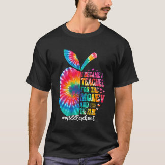 Mittlere Schule Lehrer werden Lehrer, die bis dahi T-Shirt