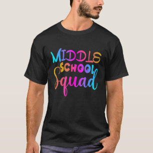 Mittlere Schulgruppe Zurück zur Schule Lehrer Schü T-Shirt