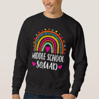 Mittlere Schulmeisterin kehrt zurück nach Schoo Sweatshirt