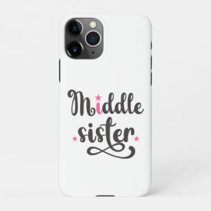 Mittlere Schwester, Niedliche Sterne iPhone 11Pro Hülle