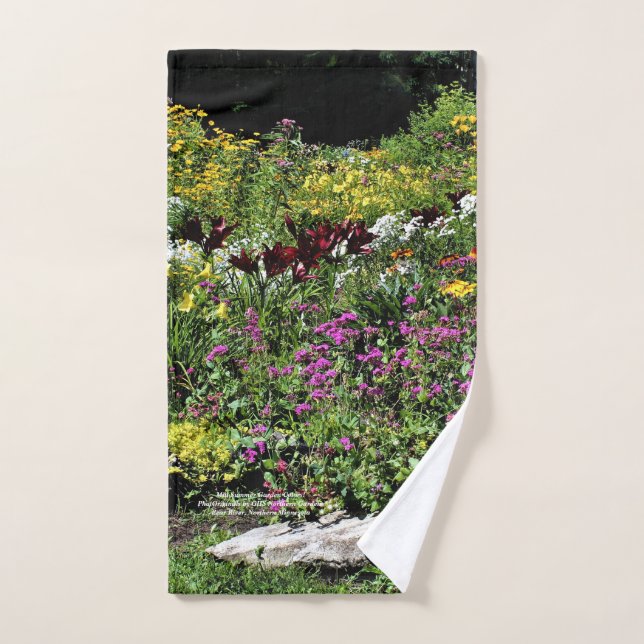 Mittlere Sommer-Garten-Farben! II Handtuch (Handtuch)