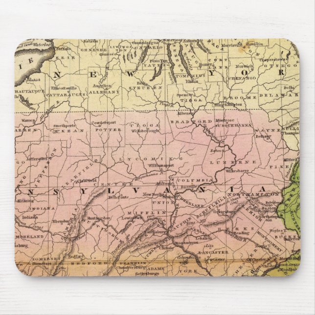 Mittlere Staaten Mousepad (Vorne)