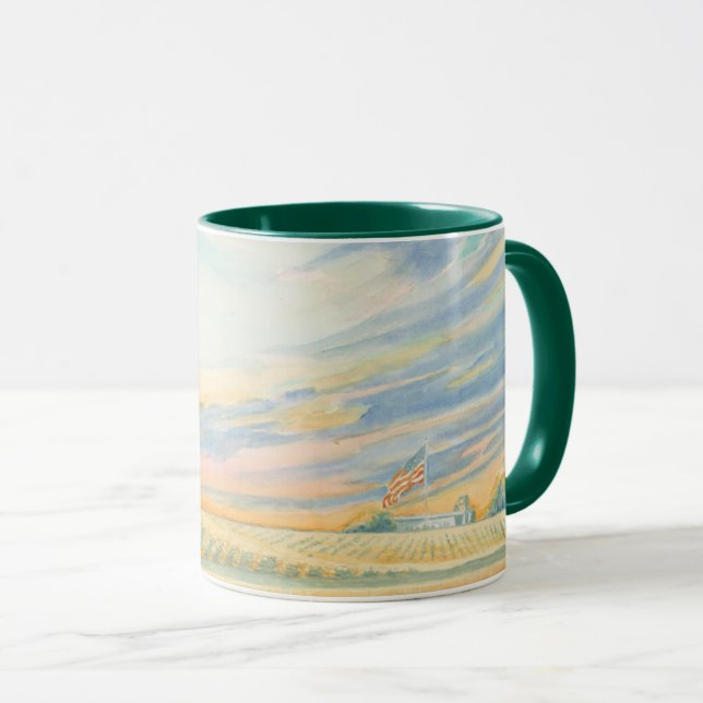 Mittlere Sunrise-Tasse Tasse (VorderseiteRechts)