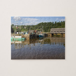 Mittlere Tide an der Bay of Fundy bei St. Martins, Puzzle