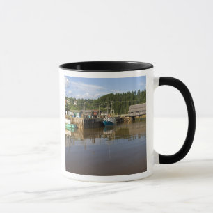 Mittlere Tide an der Bay of Fundy in St. Martins, Tasse