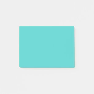 Mittlere türkisfarbene Farbe Post-it Klebezettel