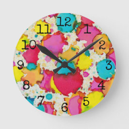 Mittlere Uhr "Colorful Confetti"