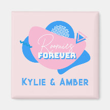 Mittlerer Individuelle Name "Roomies Forever" Retr