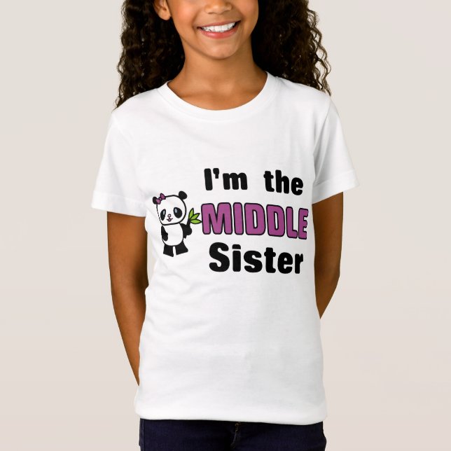 Mittlerer Schwester-T - Shirt (Vorderseite)
